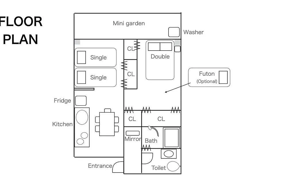 Compact 2Dk In West Shinjuku Apartment Tokyo